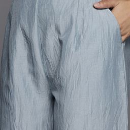 KSUT Ethnic Motifs Embroidered Thread Work Kurta with Trousers & With Dupatta image 3