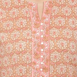 Alakh Creation Floral Printed Regular Pure Cotton Kurta With Palazzos & Dupatta image 4