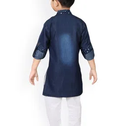 BAESD Boys Regular Kurta with Pyjama image 3