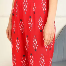 mokshi Ethnic Motifs Printed Regular Kurti with Palazzos image 5