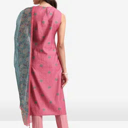 Vishudh Ethnic Motifs Printed Kurta with Trousers & With Dupatta image 2
