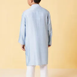 Stylo Bug Boys Regular Mirror Work Kurta With Pyjamas image 4