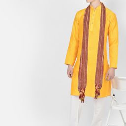 SG LEMAN Empire Kurta with Pyjamas & With Dupatta image 2