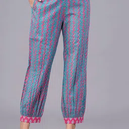 KALINI Ethnic Motifs Printed Regular Pure Cotton Kurta With Salwar & Dupatta image 2