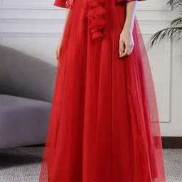 NEUDIS Net Flared Maxi Skirt image 5