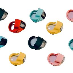 HEBEZON Digital Electronic Mini Finger Ring Head Hand Tally Japa Counter, Manual Tally Counter, Finger Counter Ring with Led Light Number Clicker Tally 5-Digit Counter Finger Ring (10 Pcs) image 1