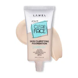 LAMEL OhMy Clear Face Skin Clarifying Foundation SPF15 with Tea Tree 40ml - Soft Beige 401-33