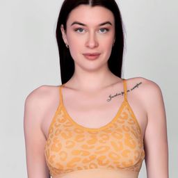 Gopalvilla Printed Full Coverage Lightly Padded Workout Bra With All Day Comfort-42