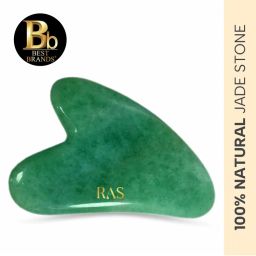 Ras Luxury Oils Jade Gua Sha Face Massage Tool For Reducing Fine-lines & Eye Puffiness-image-41