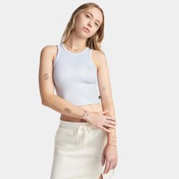 converse Cropped Ribbed Knit Tank Top women t-shirt-picture-17