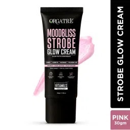 Orgatre Strobe Cream Pink - Instant Glow Highlighter, Primer & Moisturizer Makeup Finish Highlighter-picture-37