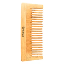Kayanara Neem Wood Regular Small Detangling Comb - KN02-picture-17