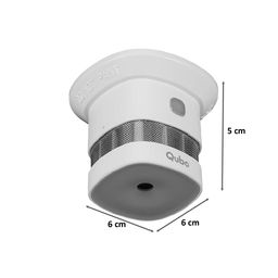 Qubo (Part of Hero Group) Smart Smoke Sensor (HS1SA-E, White) image 2