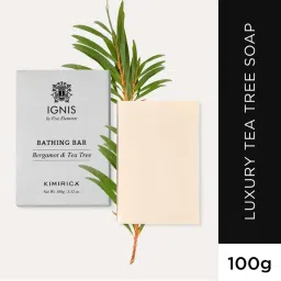 Kimirica Luxury Tea Tree Soap, Handmade Creamy Moisturizing Bathing Bar With Aloe Vera & Shea Butter-picture-8