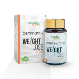 Nature Sure Agnimantha Weight Loss Formula For Fat Loss in Men & Women - 1 Pack (60 Capsules)-picture-28