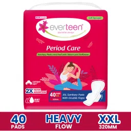 Everteen Period Care Xxl Soft Sanitary Pads Neem Safflower Heavy Flow, Rash-Free-picture-12