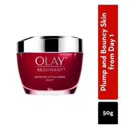 Olay Regenerist Micosculpting Night Cream For Plump Bouncy Skin With Hyaluronic Acid & Niacinamide-picture-46