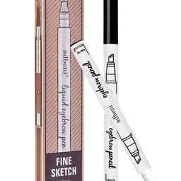 Adbeni 4 Forked Microblade Eyebrow Pen -3g - Black-45
