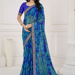 KALINI Poly Chiffon Saree-picture-16
