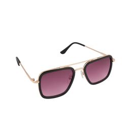 DukieKooky Unisex Kids Brown Lens & Black Aviator Sunglasses with-picture-48