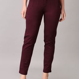 V-Mart Women Slim Fit Trousers-picture-13