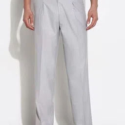 SHOWOFF Men Comfort Low-Rise Pleated Trousers-picture-47