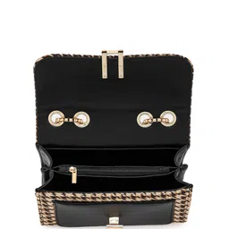 Diva Dale Colourblocked PU Structured Sling Bag image 5