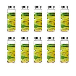 SOMIL Set Of 10 Glass Water Bottle-image-84