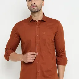 Duke Men Slim Fit Opaque Casual Shirt-image-98