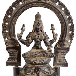 Exotic India Brown Religious Idol Showpiece-image-53