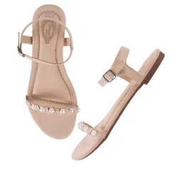 Stylestry Girls Open Toe Flats-picture-17