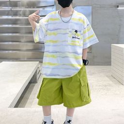 StyleCast x Revolte Boys Printed T-shirt with Shorts-picture-2