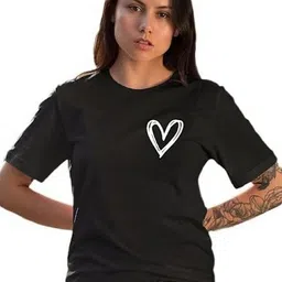 SALUJA FABRICS Women Printed Extended Sleeves Pockets T-shirt-image-20