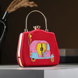 Toobacraft Embellished Box Clutch-image-81