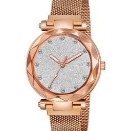 Gopal Shopcart Unisex Embellished Dial & Bracelet Style Straps Analogue Watch-image-90