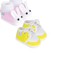 NESKA MODA Pink Cotton Booties-image-44
