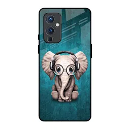 QRIOH Quirky Printed OnePlus 9 Back Case Mobile Accessories-11