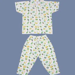 Yellow Bee Boys Printed Night suit-image-88
