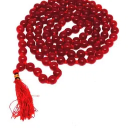 kesar zems Red Alloy Necklace-image-3