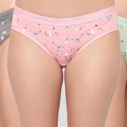 FiveFlag Mid-Rise Cotton Blend Briefs-image-60