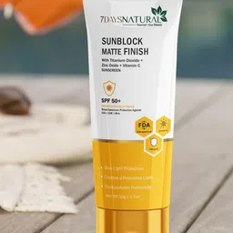 7DAYS Sunblock Matte Finish Sunscreen - 50 g-22
