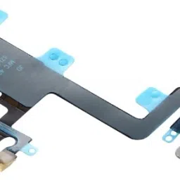 Sandreezz Power Button & Flashlight Flex Cable with Brackets for Apple iPhone 6 Power ON/OFF Button image 3