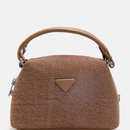haute sauce by  campus sutra HAUTE SAUCE by Campus Sutra Denim-Curve Structured Shoulder Bag image 2