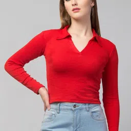 Trend Level Women Cotton Crop Top-image-69