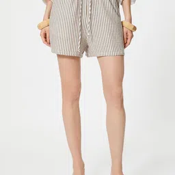 Koton Women Striped Technology Shorts-image-81
