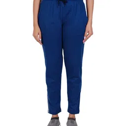GUIDE Women Pure Cotton Mid-Rise Track Pants-13
