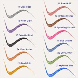 CHIPMUNK Strike Out! Metallic Liquid Eyeliner- 3 ml- Sparkling Fuchsia 18 image 2