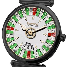 DOUBLERUN Unisex Dial & Bracelet Style Straps Analogue Multi Function Watch H05N21051 image 4