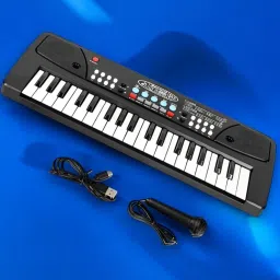 37-Key Musical Piano Keyboard with Microphone 430A1 Song Record Feaure_P140-image-74