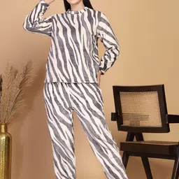 FABINALIV Women Printed Night suit-image-73